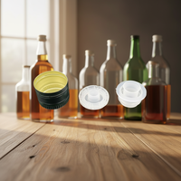 Etiquetas Personalizadas para Botellas de Aceite de Oliva, Tapas de Aluminio de Grado Alimenticio con Parte de Plástico