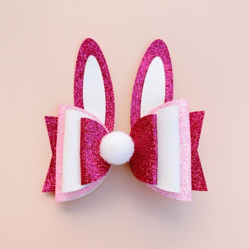 Mc6504 rabbit ear bow hairpin