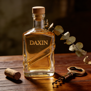 Botellas de Vino Vacías al por Mayor, Estilo Vintage, con Logotipo Personalizado, <span class=keywords><strong>Mini</strong></span> Botellas de Vino de Vidrio de 750 ml con Tapa - Product Image 1