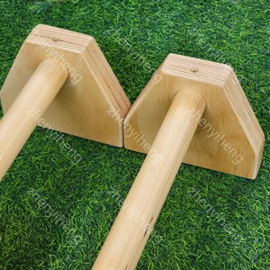 Home Workout Mini Wood Handle Pushup Bars Strength Wooden Parallettes <strong>Push</strong> <strong>up</strong> Bar <strong>Push</strong>-<strong>up</strong> Stands - Product Image 3