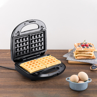 Andong plaques détachables gaufrier grill et sandwich grill maker 4 en 1 pour usage domestique