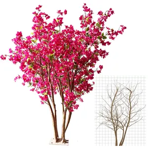 Factory Directly Custom High Quality Artificial Plants Bougainvillea Tree Artificial Bougainvillea Flower Tree Artificial Flower