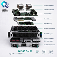 DL385 2U Rack Server Dual EPYC DDR5 PCIe 5.0 NVMe Enterprise IT Compute Custom Config Tested
