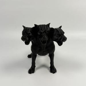 Statue de Gargoyle Diable à Cornes Rétro Gothique en Résine PLA Imprimée en 3D, Décoration Artistique de Bureau Unique, Décoration d'Intérieur Unie avec Revêtement Poudré - Product Image 3