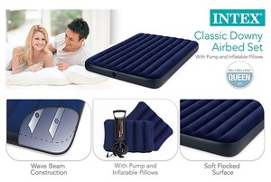 <span class=keywords><strong>INTEX</strong></span> 64765 Indoor Classic Downy <span class=keywords><strong>Airbed</strong></span> con bomba de mano Colchón inflable <span class=keywords><strong>Airbed</strong></span> - Product Image 5