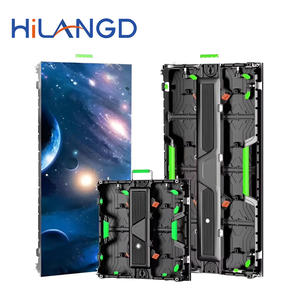 Tablero de pantalla LED P3.91 ligero 500*1000mm solución de alquiler de pared de video de aluminio fundido a presión interior y exterior - Product Image 4