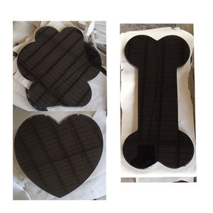 Aandenkensteen voor huisdieren in moderne Europese stijl, met fotolijstje voor hond of kat, hulp bij het verliezen van een huisdier, tuin-grafsteen - Product Image 4