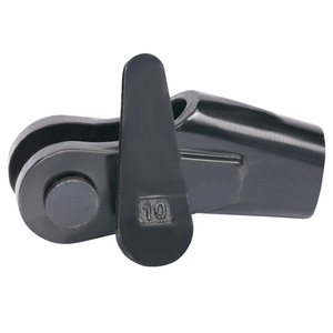 Clip para Cable Metálico Ling Qi de 10 mm Tipo Cuña para Industria Pesada - Product Image 1