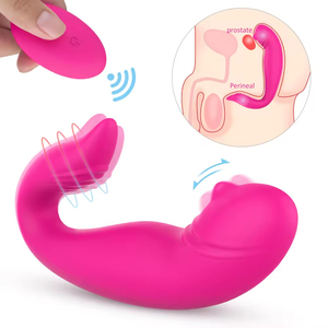 Celana Dalam Wanita Vibrator Anal Vagina S-hande Drop Shipping, Dildo Vibrator Pijat Prostat Mainan Seks Pria, Vibrator Pijat Pasangan dengan Remote - Product Image 1