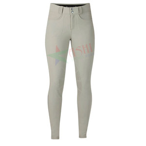 Latest Designer Comfortable <b>Nylon</b> Equestrian Yoga Pants for Women Custom Logo Sublimation Breathable Mesh Sports Riding Horse - Product Image 4
