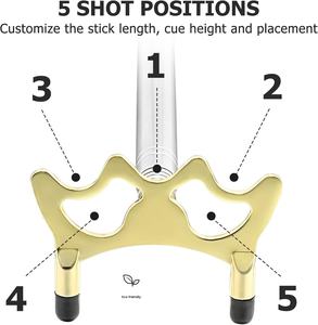 <span class=keywords><strong>Billar</strong></span> <span class=keywords><strong>de</strong></span> <span class=keywords><strong>billar</strong></span> telescópico <span class=keywords><strong>de</strong></span> metal <span class=keywords><strong>de</strong></span> gama alta con cabeza <span class=keywords><strong>de</strong></span> puente <span class=keywords><strong>de</strong></span> latón extraíble - Product Image 4