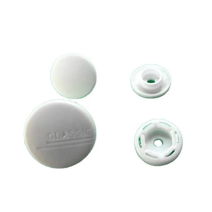 Wholesale plastic snap fastener 10mm 12mm plastic snap button for bag and file pocket