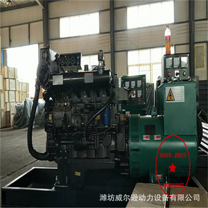 Grupo Electrógeno Diésel Serie Weifang de 120 Kw, Refrigerado por Agua, 400/230 V, 50 Hz, 1500 Rpm, para Uso Marino - Product Image 3