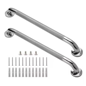 Main courante en acier inoxydable Jutai 304 pour salle de bain, rail de sécurité pour toilettes avec vis et chevilles, design moderne et simple - Product Image 1