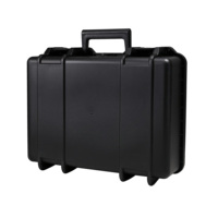 Boîte à outils en plastique étanche IP67 avec roulettes, robuste, antichoc, doublure en mousse EVA, logo personnalisé OEM ODM
