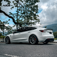 Velg NJQS Terlaris Model Cekung Dalam 18 19 20 21 22 23 24 Velg Kustom Mobil Penumpang untuk BMW G80 81 M3 M4 Roda Tempa