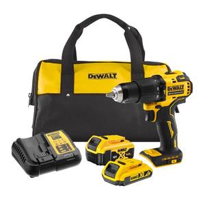 For Professional Grade Cordless <b>Hammer</b> Drill 18V 4.0Ah Lithium-Ion Battery Kit with Charger and Bag 3-Year Warranty - Product Image 1