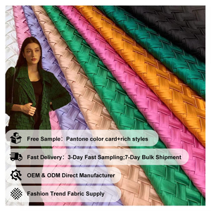 <span class=keywords><strong>Tissu</strong></span> en polyester tissé uni doux de 60 cm x 80 cm, couleur personnalisée, faible MOQ, idéal <span class=keywords><strong>pour</strong></span> les robes de soirée <span class=keywords><strong>pour</strong></span> femmes - Product Image 1