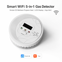 Détecteur de fuite de gaz naturel industriel et domestique Kemingrui WiFi Tuya multi-gaz avec alarme et application Smart Life