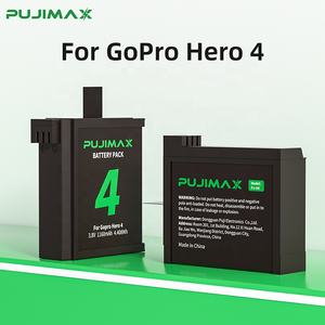 <span class=keywords><strong>Batterie</strong></span> rechargeable Li-ion PUJIMAX de haute qualité 3,8 V 1160 mAh 4,408 Wh pour caméra d'action <span class=keywords><strong>GoPro</strong></span> Hero 4 - Product Image 1