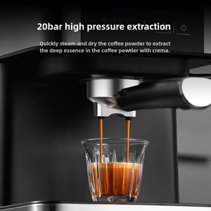 Máy pha cà phê Ý xuyên biên giới hộ gia đình nhỏ bán hoặc hoàn toàn tự động áp suất cao Máy làm sữa - Product Image 3