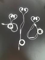 Nouveaux écouteurs filaires avec annulation active du bruit (ANC) et design à crochet d'oreille, interface Type-C