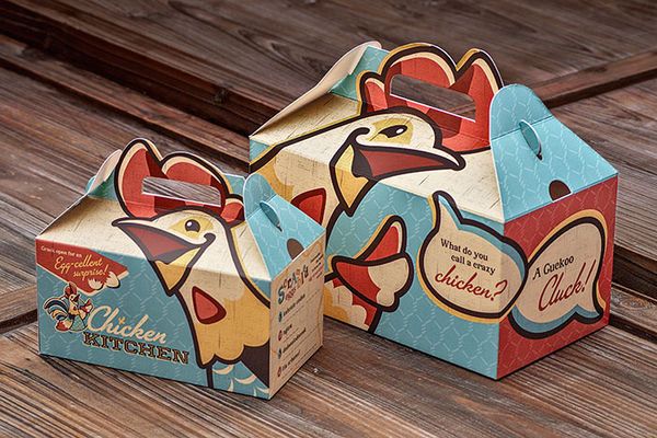 Caja de pollo frito