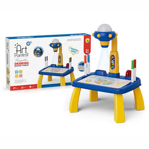 Giocattoli da disegno in plastica educativi precoci per bambini giocattoli da disegno con torcia elettrica da tavolo da disegno - Product Image 5