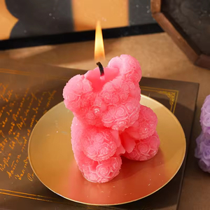 Hot Sell Luxury Romantic Soy Wax <b>Candle</b> Custom Scented Crystal Aromatherapy <b>Candle</b> Private Label <b>Gift</b> for Diwali Valentine's Day - Product Image 3