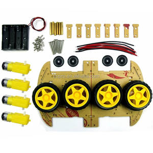 <span class=keywords><strong>Kit</strong></span> de châssis de voiture <span class=keywords><strong>robot</strong></span> intelligent 4WD Carte de développement de voiture - Product Image 3