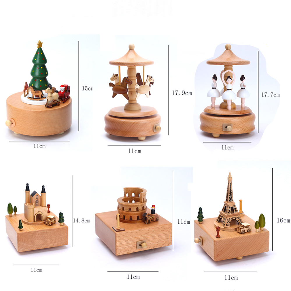 Роскошные Заказные музыкальные шкатулки Wonderful Life для праздничного подарка AT12005