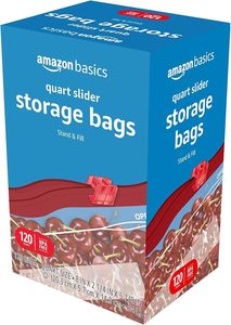 Bolsa con Cierre Hermético Reutilizable para Almacenamiento de Alimentos, Impresa en Serigrafía y Grabado, Resistente a la Humedad, de LDPE Transparente, para Frutas y Utensilios de Cocina - Product Image 4