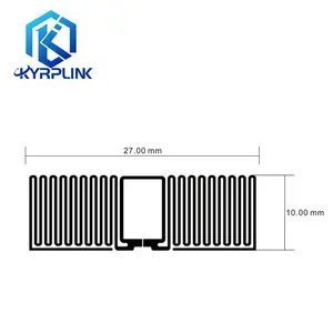 Ücretsiz örnekleri 860-960 MHz EPC Gen 2 pasif UHF Impinj Monza R6/R6-P kuru kakma/ıslak kakma RFID yapışkan etiket etiketi