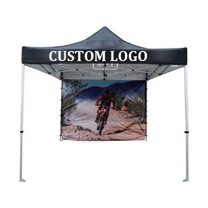 Carpa Plegable Personalizada 3X3, Carpa Plegable para Ferias Comerciales, Carpa Publicitaria Plegable de 10X10 pies con Paredes Laterales - Product Image 1
