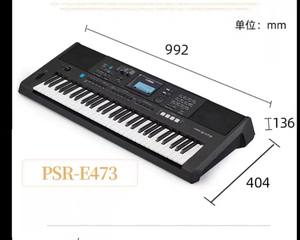 Órgano Electrónico Ya-mahapsr-e473 Japonés con 290 Ritmos, 30 Canciones de Demostración y Otras Teclas - Product Image 4