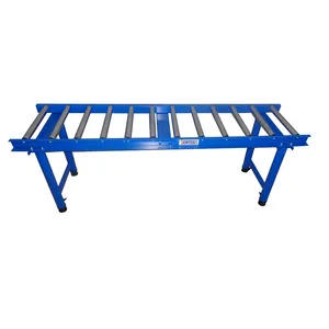 Portable Manual Roller Conveyor Table Stand for Saws