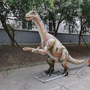 Cetdino Animatronic dinosaure fait à la main électrique Dino grandeur nature jurassique dinosaure modèle Plateosaurus - Product Image 3