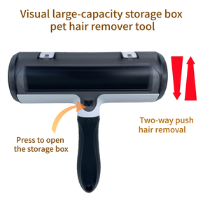 OEM Pet Dog Cat Grooming Comb Portable Removable Reusable <b>Lint</b> Pet Hair Remover <b>Roller</b> Cleaner Brush for Cat <b>Lint</b> Cleaning Tool - Product Image 4