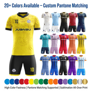 Ensemble de maillots de football personnalisés 2026 en maille respirante à séchage rapide, kit de supporter de football OEM en gros - Product Image 5