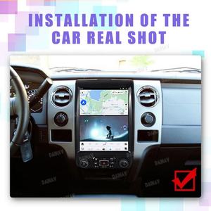 Autoradio 12,1 pouces avec lecteur de cassettes pour Ford F150 2013-2014, récepteur multimédia GPS Android 11 - Product Image 4