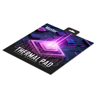 Maxtor-Almohadillas térmicas de silicona conductiva, interfaz de PVC para GPU SSD, refrigeración de tarjeta gráfica usada para ordenador portátil, 16,8 W/mk 120*120