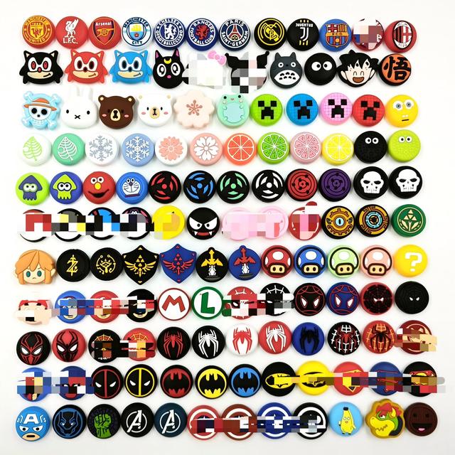 Instant Order Silicone Thumb Stick Grip Cap for Xbox One Series X S PS4 PS5 Switch 2 Joy-con Controller Gamepad Analog Joystick