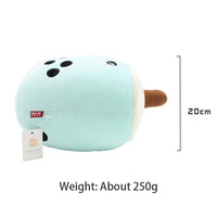 Vente en gros de poupée en peluche Cartoon Bubble Tea jouet en peluche super doux pour soulager le stress oreiller en coton PP PP