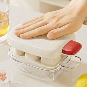 Molde para Cubitos de Hielo, Recipiente para Hielo Congelado, Sostenible, para Refrigerador, con Sistema de Prensado para Descongelar - Product Image 2