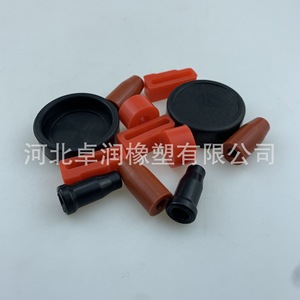 Pièces irrégulières en caoutchouc silicone sur mesure, moulées au moule Nd 40 pour composants mécaniques - Product Image 3