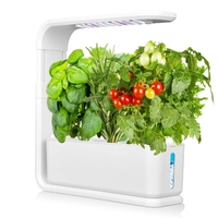 Système hydroponique et aquaponique électronique pour petits pots de plantes et légumes d'intérieur