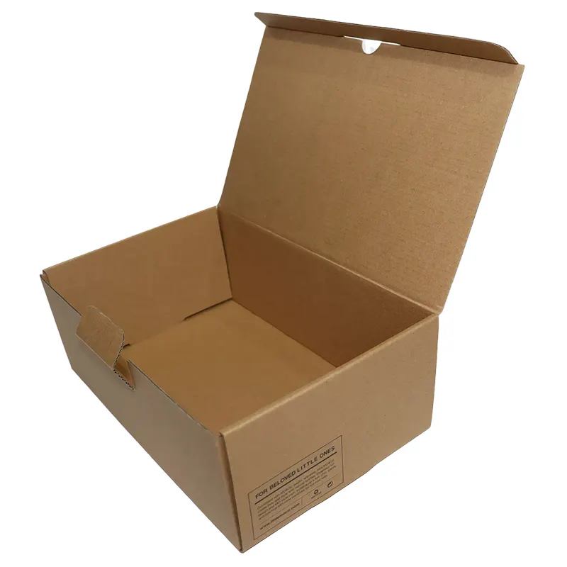 Cheap Clothing Packaging Cardboard Mailing Shipping Box Brown Big Shipping Box Corrugated Carton Tuck Top Mail Box