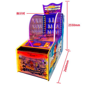Dinibao 2-Player Video Arcade Games Operado con monedas Frenzy Clown 1 Redemption Ticket Machine Idioma inglés - Product Image 2