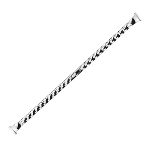 Correa de Titanio para Apple Watch con Cierre Plegable de Doble Botón, Banda Elástica Transpirable Plateada para Hombre - Product Image 2