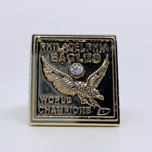 Anillo Conmemorativo de los Philadelphia Eagles, Campeones Mundiales de 1949, Joyería de Aleación Plateada para Hombre - Product Image 2